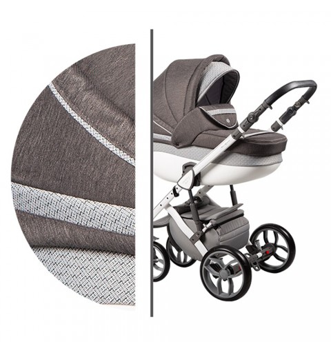 Baby Merc Faster - wózek wielofunkcyjny, zestaw 2w1 z opcją 3w1 i 4w1 | F/17C